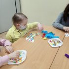 Warsztaty kreatywne w Grodkowicach „Maski karnawałowe”