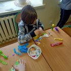 Warsztaty kreatywne w Grodkowicach „Maski karnawałowe”