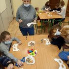 Warsztaty kreatywne w Grodkowicach „Maski karnawałowe”