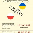 Pomoc dla Ukrainy: punkty informacyjne, zgłoszenie pobytu, lista najpotrzebniejszych darów, transport.