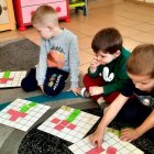 Dzień matematyki i dzień motyla w grupie Misie z Grodkowic