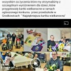 Konkurs plastyczny „Najpiękniejsza kartka wielkanocna” w Przedszkolu w Grodkowicach