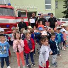 Wizyta Przedszkolaków w OSP w Targowisku