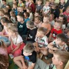 Teatrzyk kukiełkowy ,,Maciuś Strażak" w Przedszkolu w Targowisku