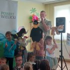 Teatrzyk kukiełkowy ,,Maciuś Strażak" w Przedszkolu w Targowisku