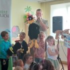 Teatrzyk kukiełkowy ,,Maciuś Strażak" w Przedszkolu w Targowisku