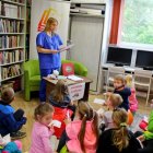 Przedszkolaki z Kłaja z wizytą w Bibliotece