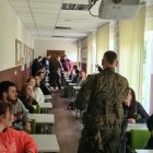 Szkolenie studentów Legii Akademickiej w 11MBOT