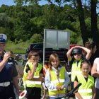 Małopolska Wojewódzka Rada Bezpieczeństwa Ruchu Drogowego z wizytą w Kłaju