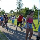 I tak w kółko! Wczorajszy przejazd rolkarsko-rowerowo-hulajnogowy!