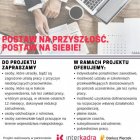 Rekrutacja do „Postaw na Przyszłość. Postaw na Siebie”