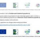 Nabór wniosków w LGD na Podejmowanie działalności gospodarczej
