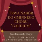 Zapisz się do Chóru "Gaudium"