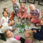 W Pracowni Technik Plastycznych powstały domki dla skrzatów