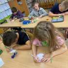 Dzień Kropki w klasach I – III w Kłaju