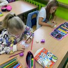 Dzień Kropki w klasach I – III w Kłaju