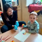 Misie z Grodkowic realizują projekt edukacyjny "Sensosmyki"