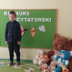 W Przedszkolu w Targowisku odbył się pierwszy etap konkursu recytatorskiego  "Małe i Duże Misie"