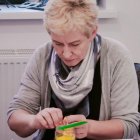 Dekoracyjne świece powstały w Pracowni Artystycznej GCK