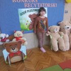 Konkurs Recytatorski Mały Miś w Przedszkolu w Szarowie
