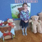 Konkurs Recytatorski Mały Miś w Przedszkolu w Szarowie