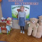Konkurs Recytatorski Mały Miś w Przedszkolu w Szarowie