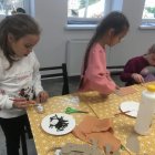 Jesienne zwierzątka w Pracowni Technik Plastycznych GCK