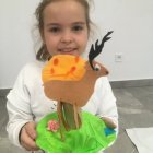 Jesienne zwierzątka w Pracowni Technik Plastycznych GCK