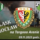 Trening ekstraklasowej drużyny WKS Śląsk Wrocław na stadionie w Targowisku