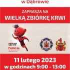 Wielka Zbiórka Krwi w Dąbrowie 