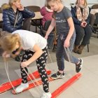 Trzeci dzień zajęć „Razem weselej- Bezpieczne ferie w Łężkowicach”