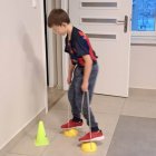 Trzeci dzień zajęć „Razem weselej- Bezpieczne ferie w Łężkowicach”