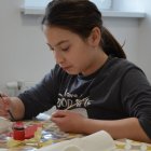 Kolorowe marmurki i dzieła z zimnej porcelany powstały w GCK-u