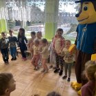 Ulubieniec wszystkich dzieci z wizytą w Przedszkolu w Kłaju