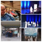 Uczestnicy zajęć ŚDS w Brzeziu na spektaklu w Mediatece