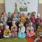 Powitanie Pani Wiosny przez Przedszkolaki z Szarowa