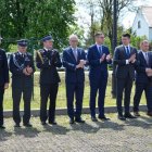 Otwarcie tężni solankowej i przekazanie kluczyków do nowego samochodu bojowego OSP Targowisko
