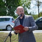 Otwarcie tężni solankowej i przekazanie kluczyków do nowego samochodu bojowego OSP Targowisko