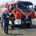 Otwarcie tężni solankowej i przekazanie kluczyków do nowego samochodu bojowego OSP Targowisko