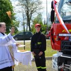 Otwarcie tężni solankowej i przekazanie kluczyków do nowego samochodu bojowego OSP Targowisko