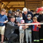 Otwarcie tężni solankowej i przekazanie kluczyków do nowego samochodu bojowego OSP Targowisko