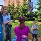 Piknik rodzinny w szkole w Brzeziu