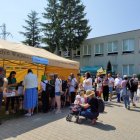 Piknik rodzinny w szkole w Brzeziu