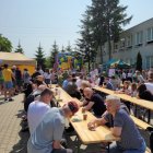 Piknik rodzinny w szkole w Brzeziu