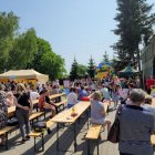 Piknik rodzinny w szkole w Brzeziu