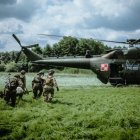 Strzały w szkole – ćwiczenia gwardzistów i Terytorialsów