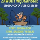 Zawody wędkarskie dla dzieci i młodzieży. 