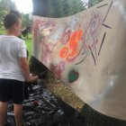 To były kreatywne dni – Akcja Lato „NIEZŁA SZTUKA” w GCK w Kłaju.