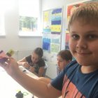 To były kreatywne dni – Akcja Lato „NIEZŁA SZTUKA” w GCK w Kłaju.