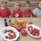 Projekt edukacyjny „WITAMINKI” w Przedszkolu w Szarowie.